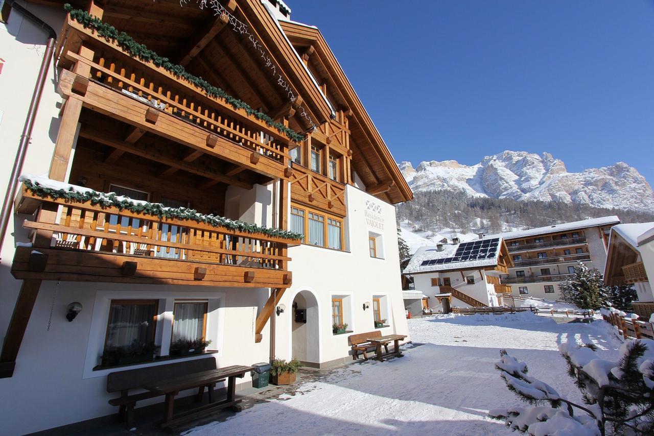 Residence Vajolet San Cassiano Luaran gambar